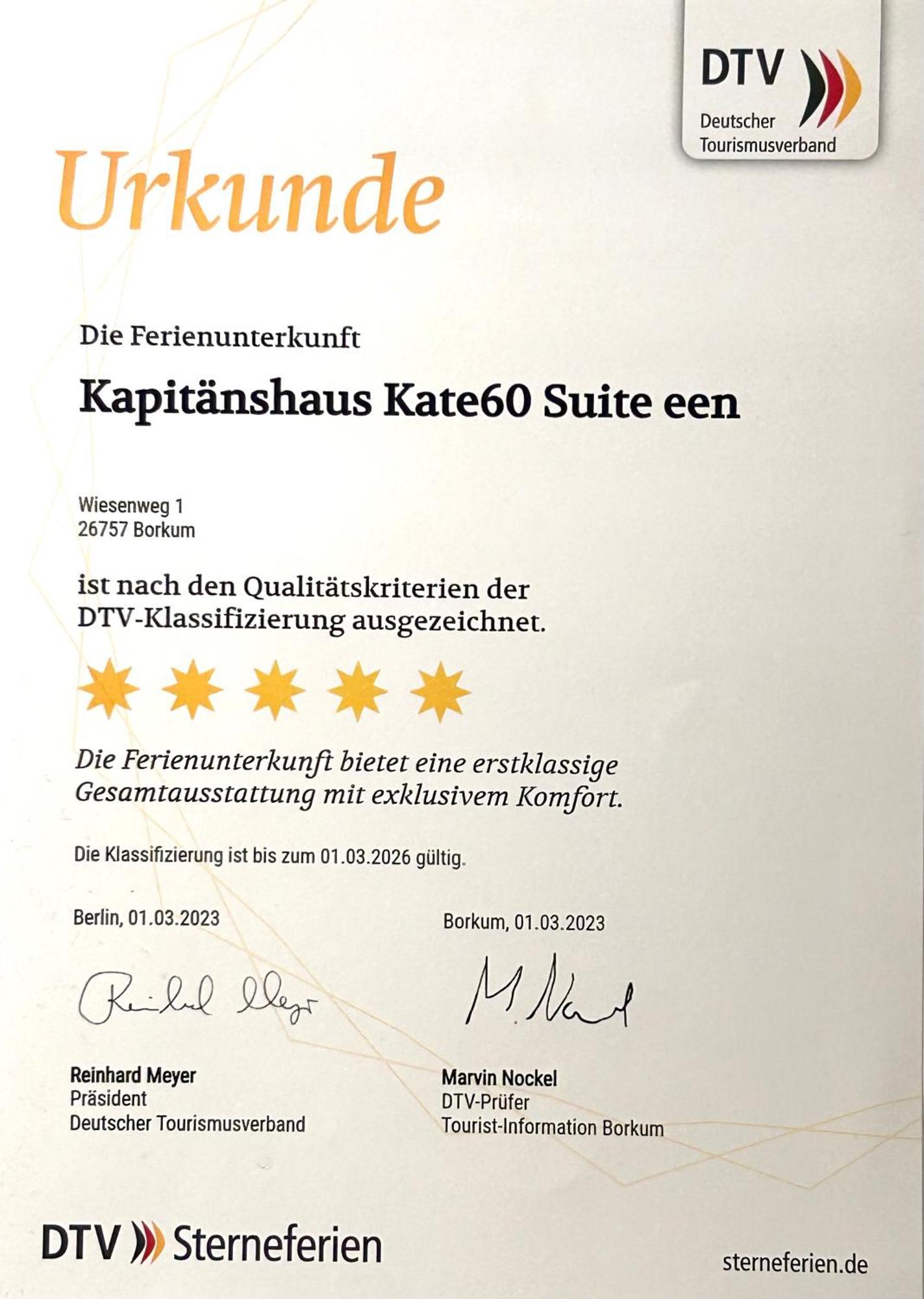 Willa Kapitaenshaus Kate60 Borkum Zewnętrze zdjęcie